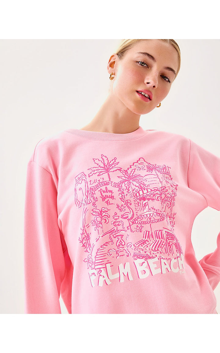 Lilly Pulitzer Conch Shell Sweatshirt Top
