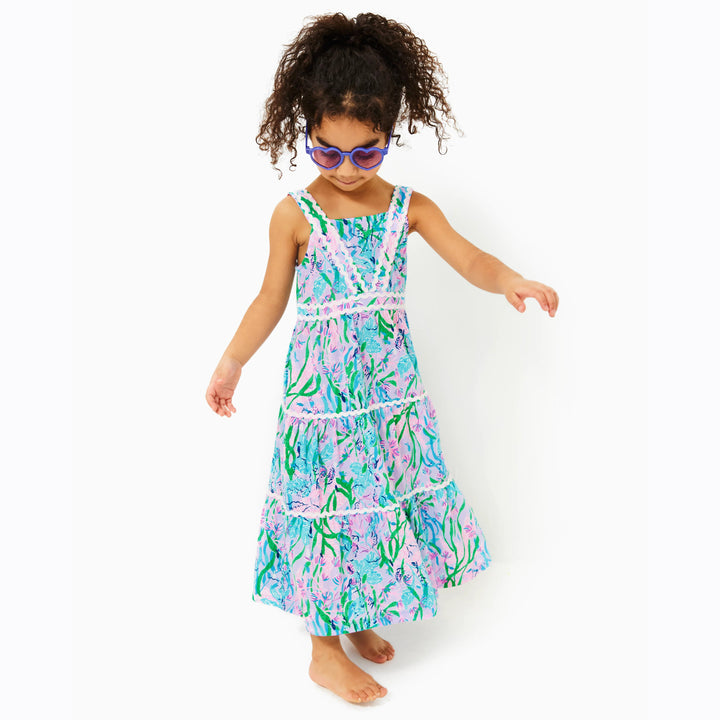 Lilly Pulitzer Girls Mini Pollie Midi Dress