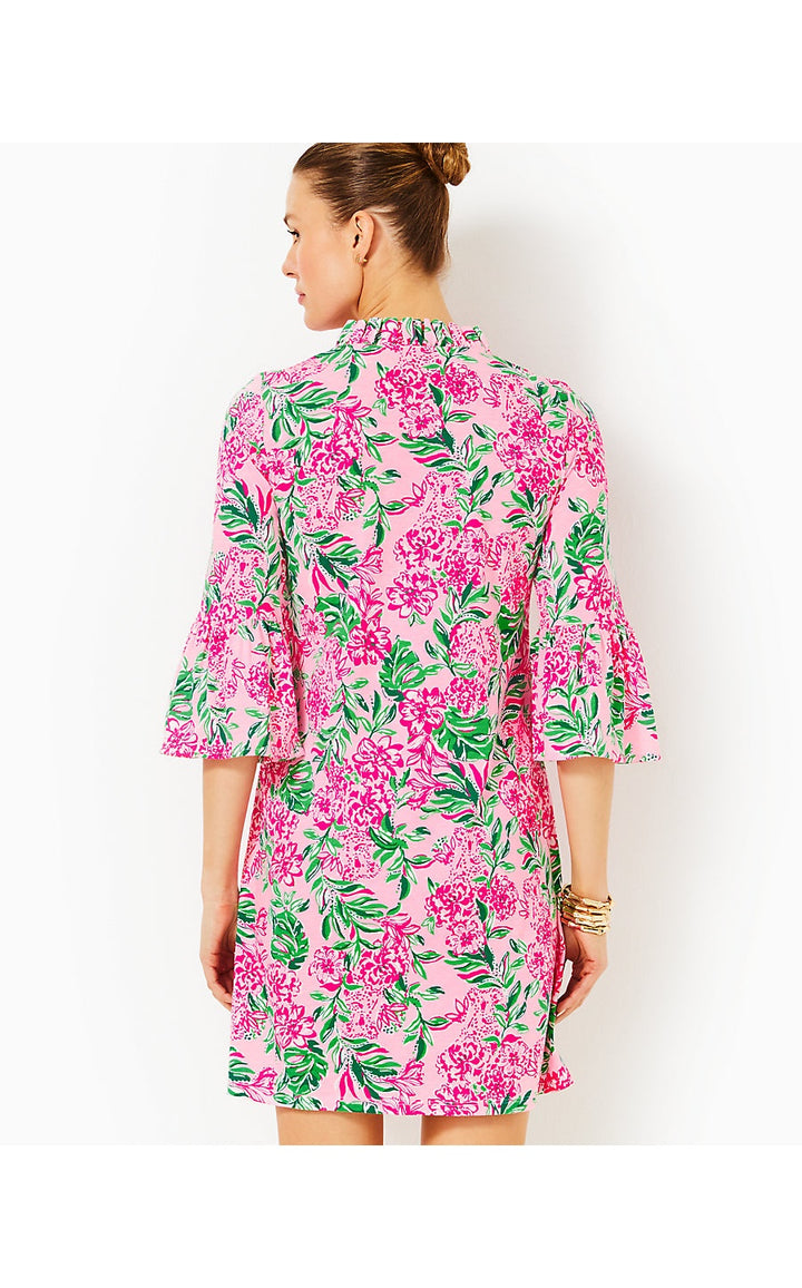 Lilly Pulitzer Hayes Conch Shell Ruffle Mini Dress