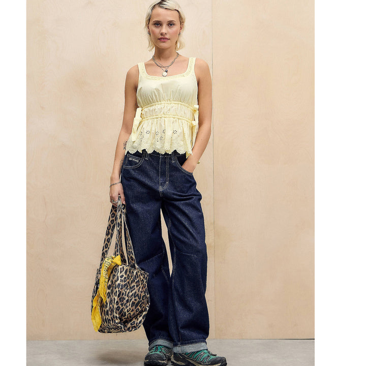 DAMSON MADDER Jade Broderie Camisole Blouse Top