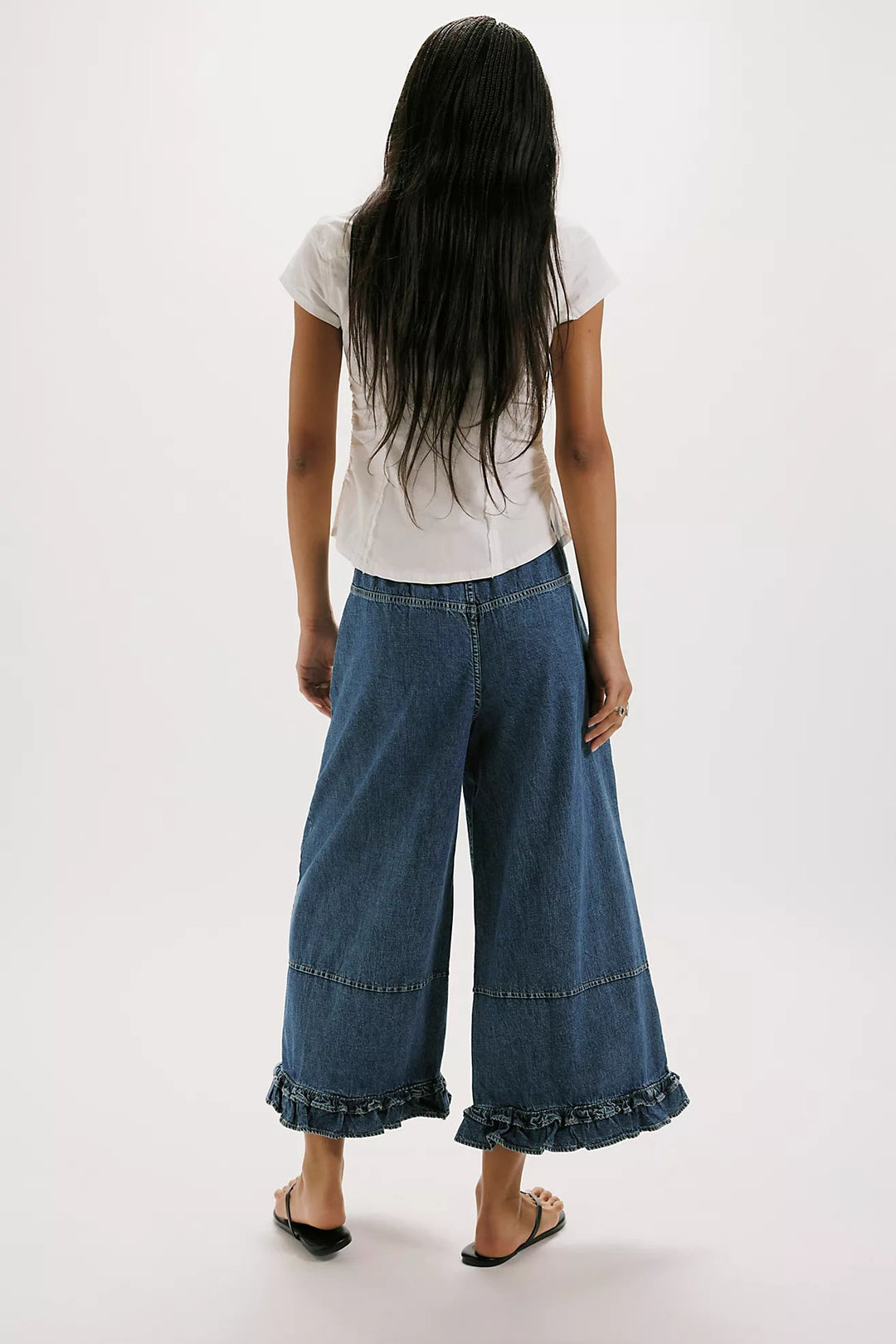 Free People We The Free Love Me Not Bloomer Jeans Pants