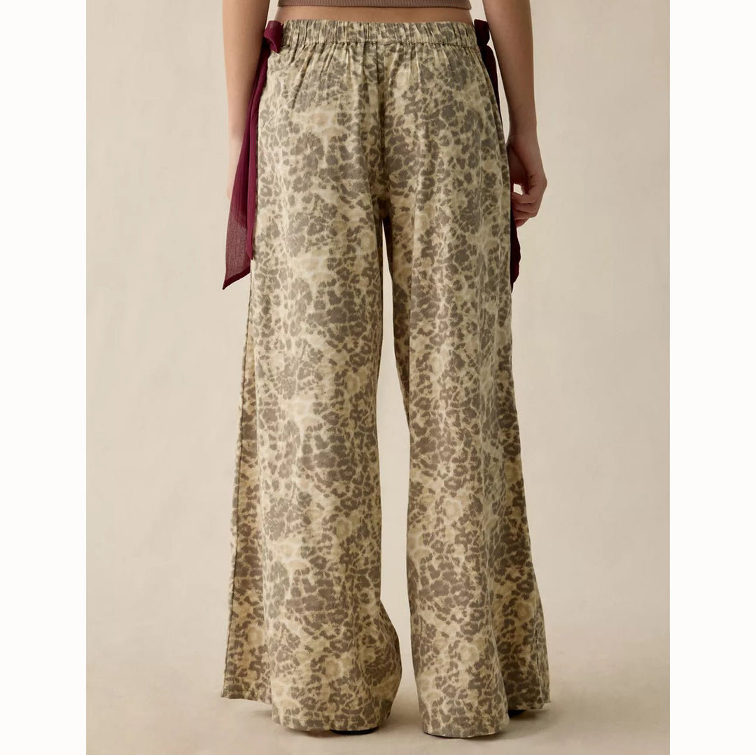 Urban Outfitters Out From Under Eat Your Heart Out Side-Tie Bow PJ Pant