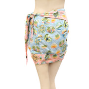 Farm Rio Stamps Reversible Cover Up Skirt