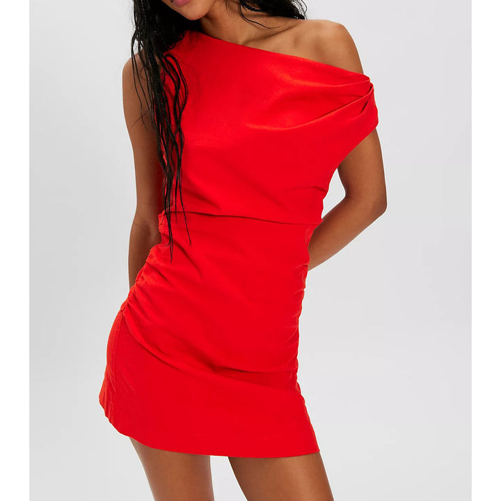 Free People Free-Est So Far Summer Stretch Linen Mini Dress