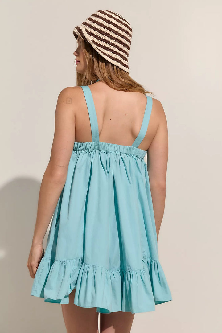 Free People Free-Est Heart Eyes Cotton Mini Dress