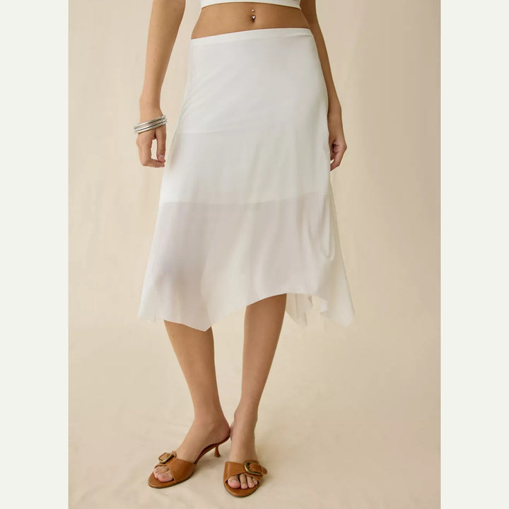 Urban Outfitters UO Never Miss Asymmetric Midi Skirt