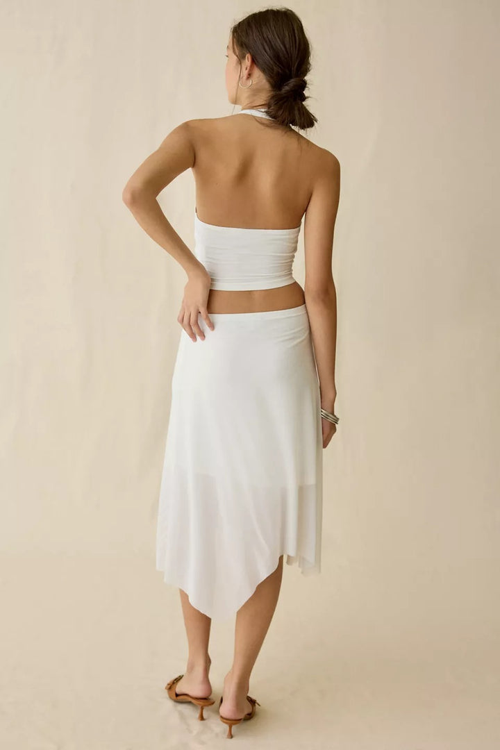Urban Outfitters UO Never Miss Asymmetric Midi Skirt