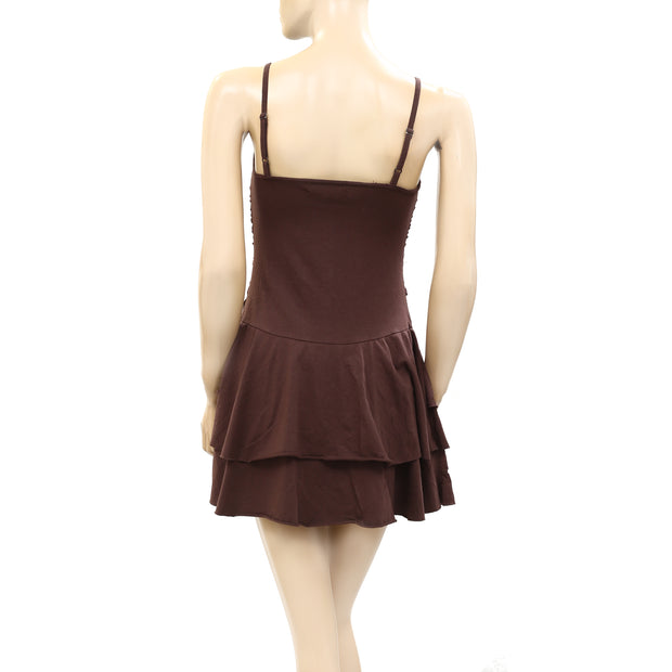Urban Outfitters UO Roxy Drop-Waist Mini Dress