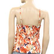 Maeve Anthropologie Ruched Tank Blouse Top