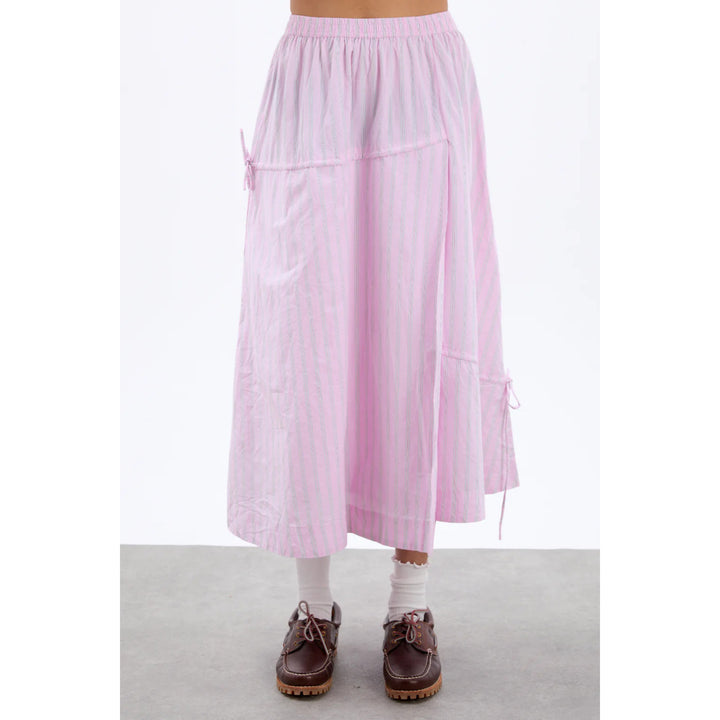 Damson Madder Marine Channel Midi Skirt