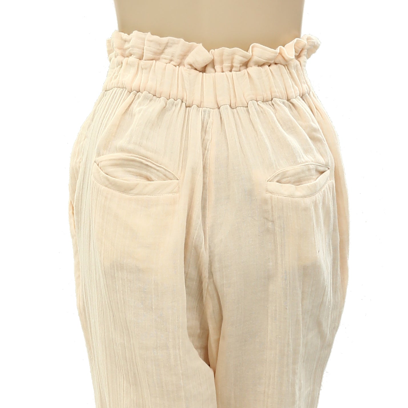 Free People Endless Summer Solid Ruffle Pants