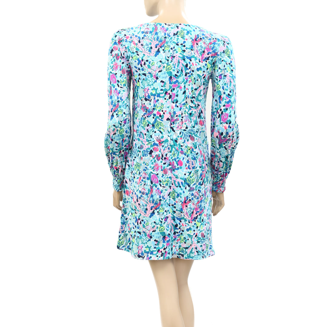 lilly pulitzer long sleeve dresses Long Sleeve Fit and Flare Dresses for Women