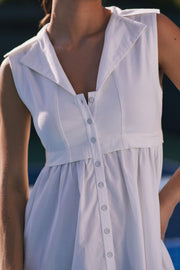 Daily Practice by Anthropologie Collared Coastal Mini Dress