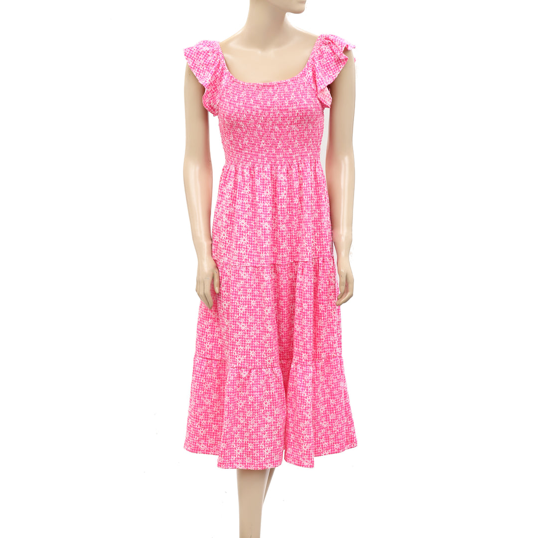 Lilly Pulitzer Jilly Smocked Midi Dress