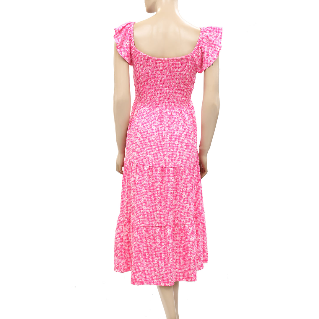 Lilly Pulitzer Jilly Smocked Midi Dress