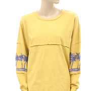 Urban Outfitters UO Embroidered Seamed Tee Tunic Top