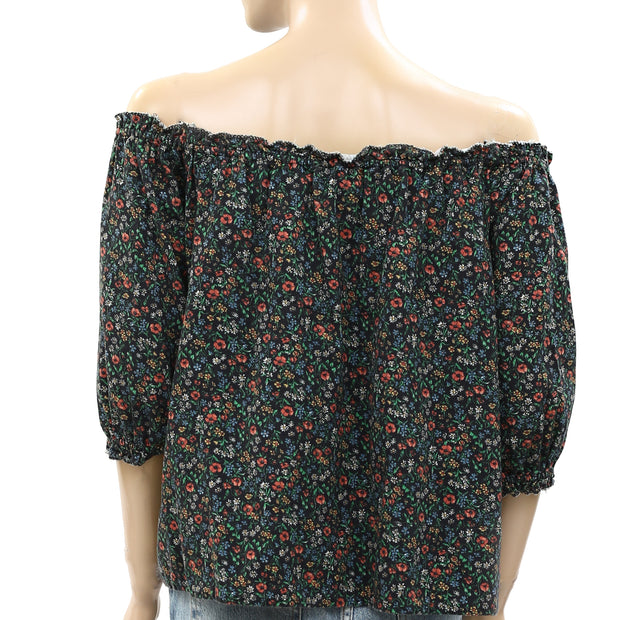 The Great The Garland Shirt Blouse Top