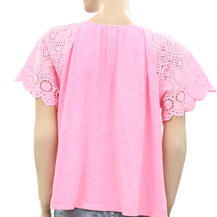 Lilly Pulitzer Taylinn Eyelet Blouse Top