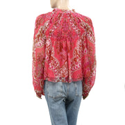 Anthropologie Love The Label Meredith Blouse Top