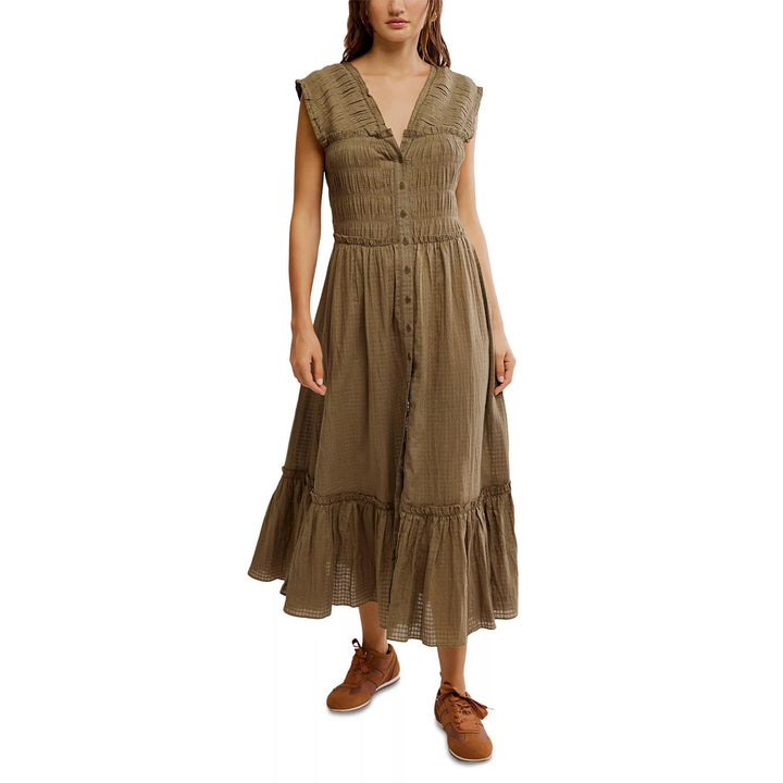 Free People Desert Dazed Midi Dress