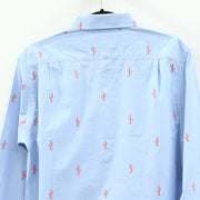 BONOBOS Riviera 标准版型青年布条纹仙人掌男式衬衫 S