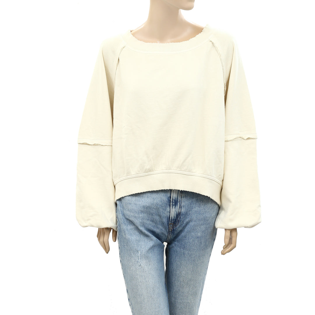 Free People Sweet Deets Sweatshirt Top