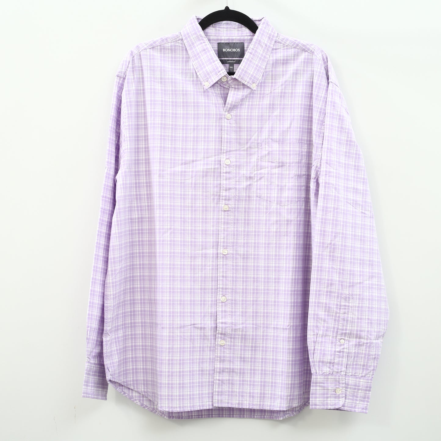 BONOBOS Standard Fit Alvarez Plaid Washed Button-down Men's Shirt