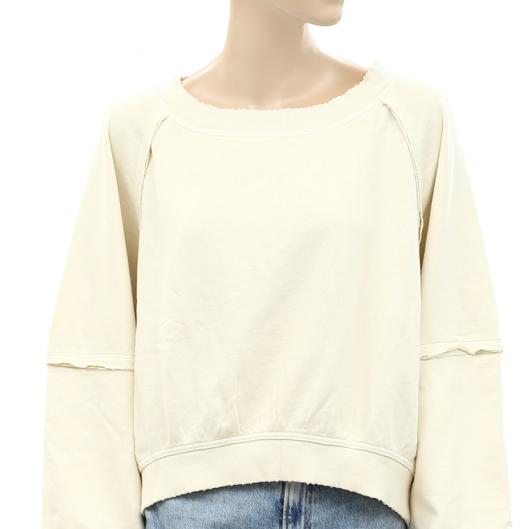 Free People Sweet Deets Sweatshirt Top