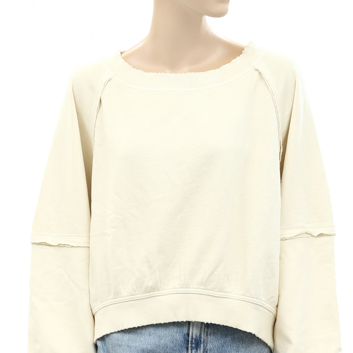 Free People Sweet Deets Sweatshirt Top