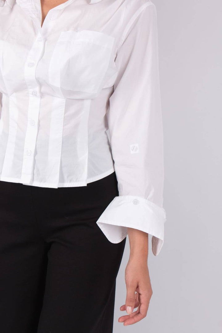 Citizens of Humanity Blouse FRANCIS Corset Top