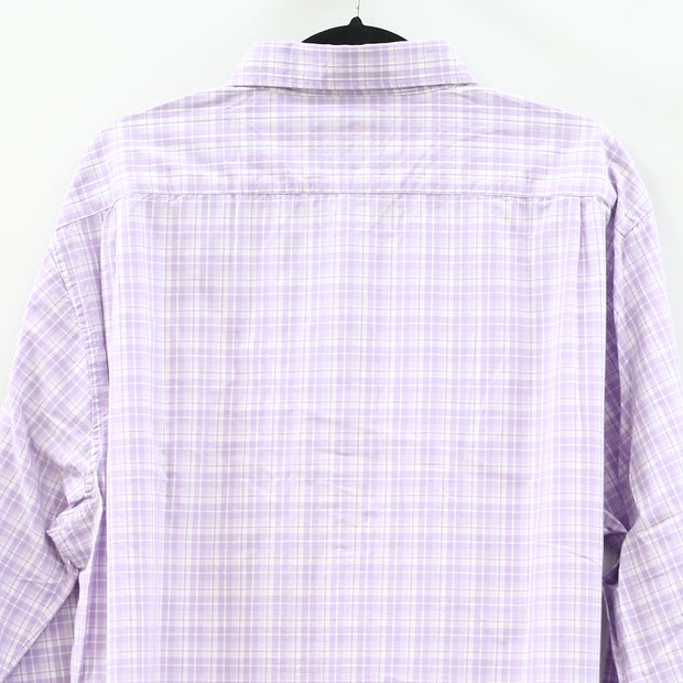 BONOBOS 标准版型 Alvarez 格子水洗系扣男式衬衫 XXL