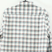 BONOBOS Slim Fit Plaid Linen Blend Buttondown Men's Shirt