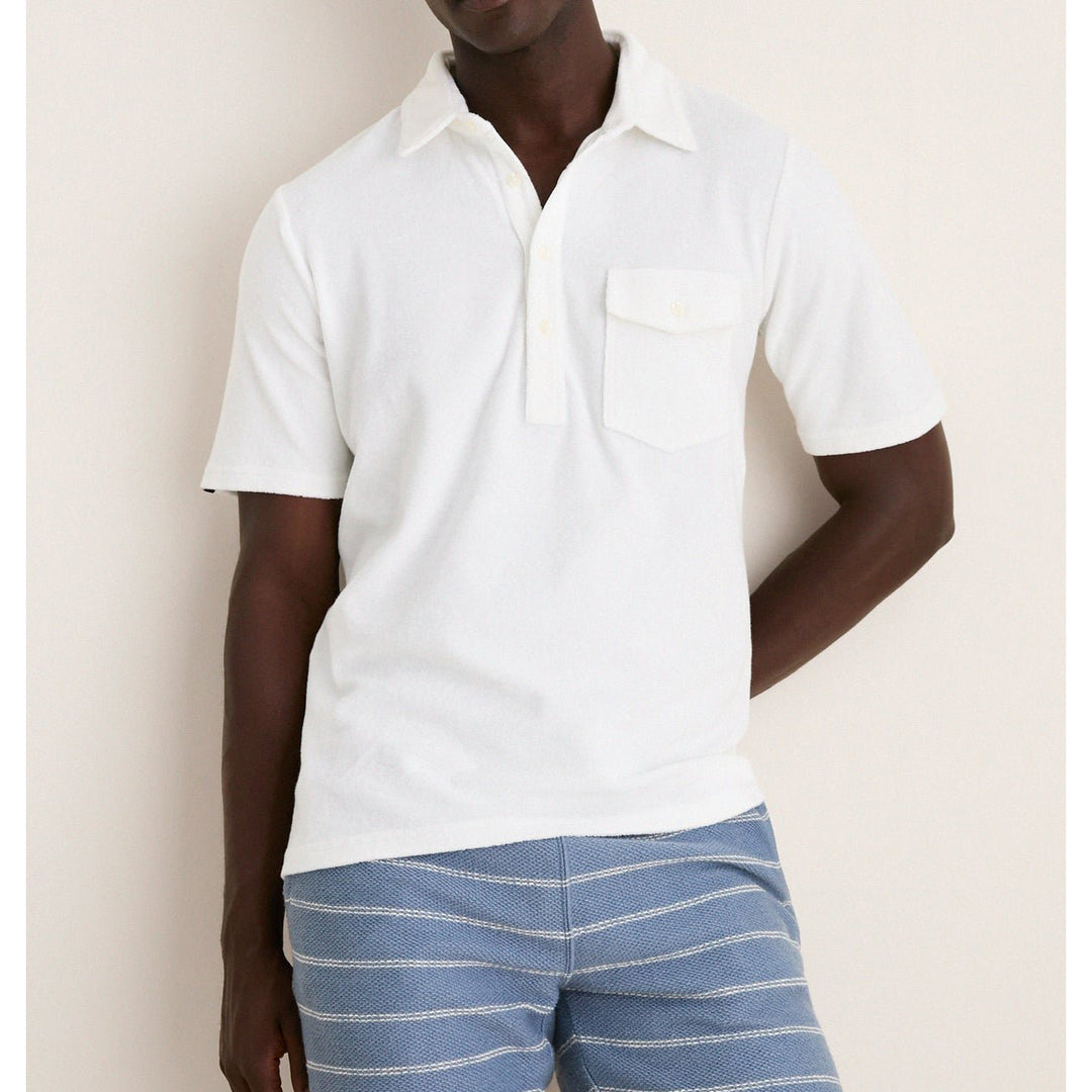 Criquet Terrycloth Players Men's Polo T-Shirt