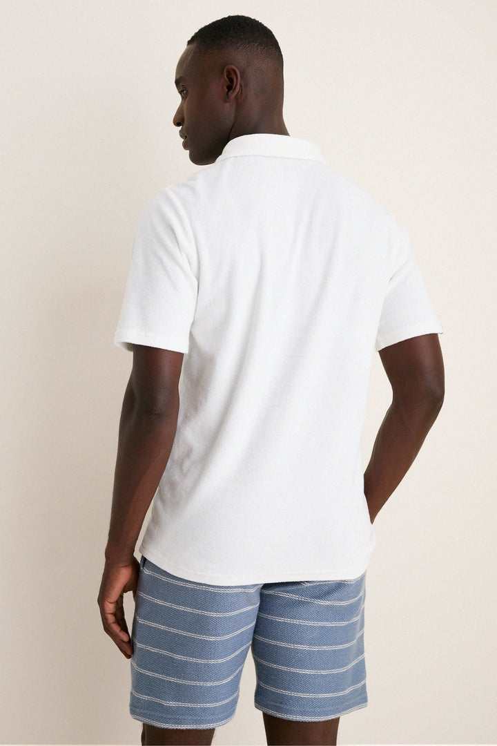 Criquet Terrycloth Players Men's Polo T-Shirt
