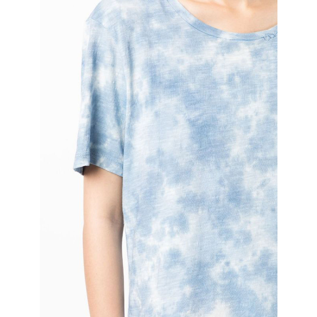 Loveshackfancy Calix Tie-Dye T-Shirt Blouse Tee Top