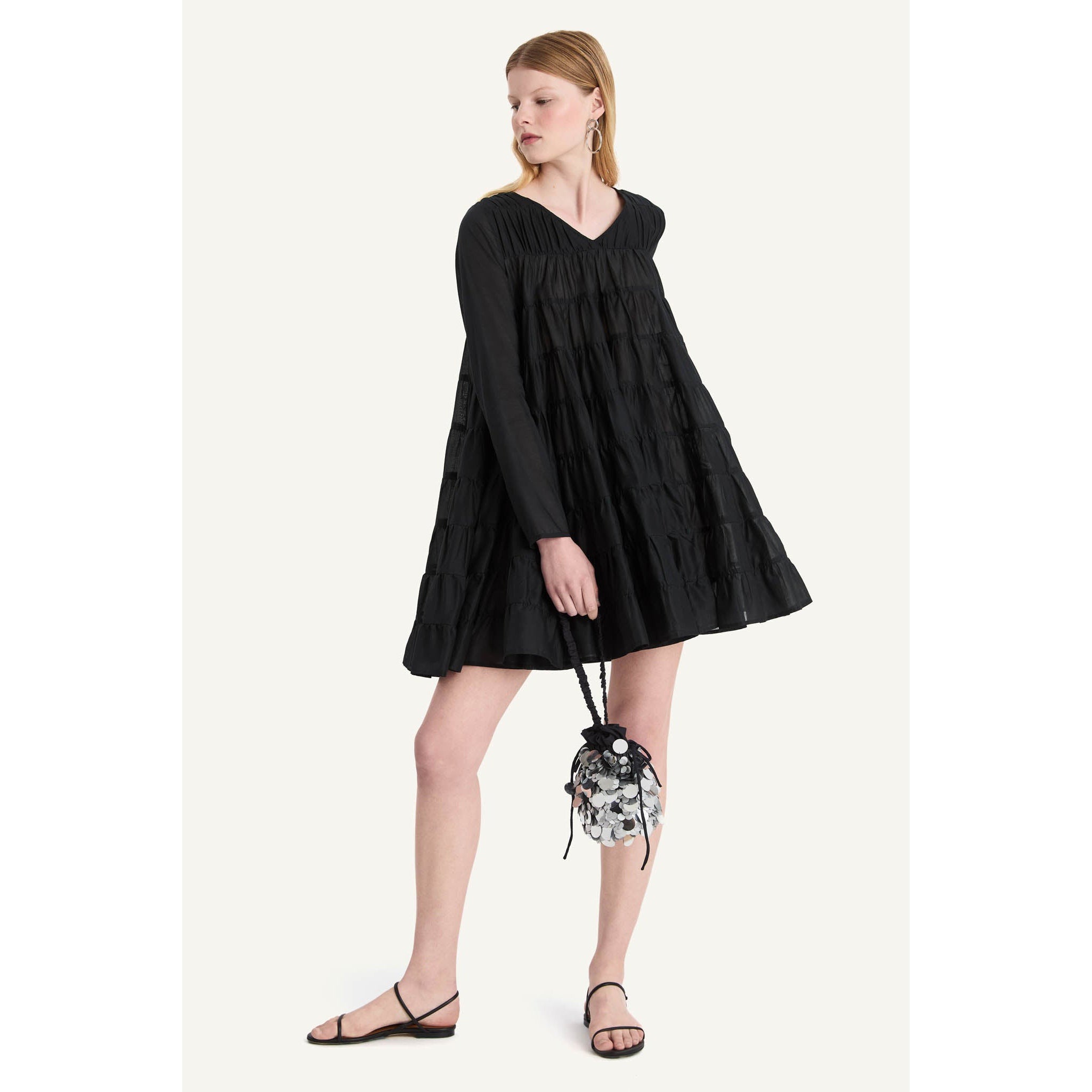Merlette マーレット SOLIS Merlette NYC Solis Mini Dress – White Chocolate Couture
