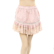 Loveshackfancy Eilish Mini Skirt