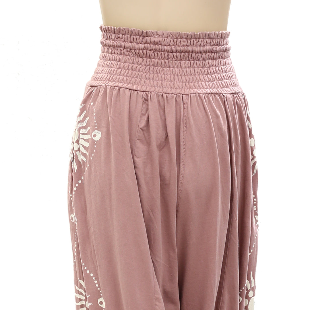 Daily Practice by Anthropologie Smocked Balloon Pants