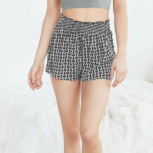 Out From Under Urban Outfitters Alvarado Printed Shorts