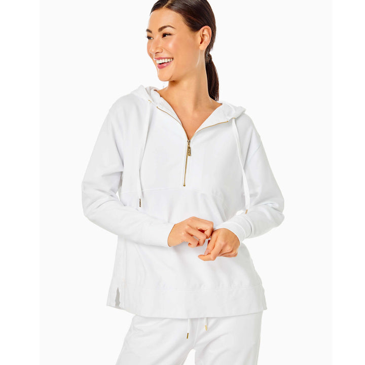Lilly Pulitzer Lora Hoodie Tunic Top