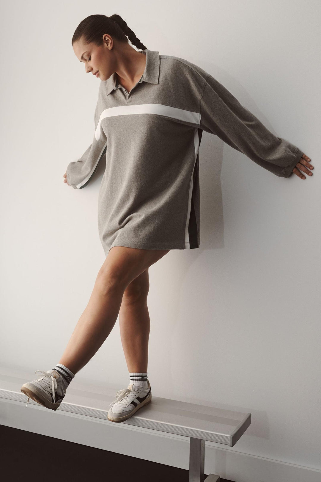 Gola x Anthropologie Team Jersey Mini Dress