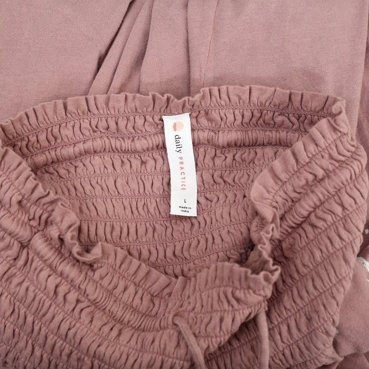 Daily Practice by Anthropologie Smocked Balloon Pants