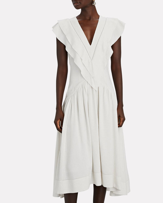 Isabel Marant Étoile Hillary Sleeveless Midi Dress