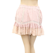 Loveshackfancy Eilish Mini Skirt