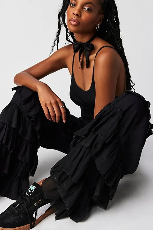 Free People Rock And Frill Pants
