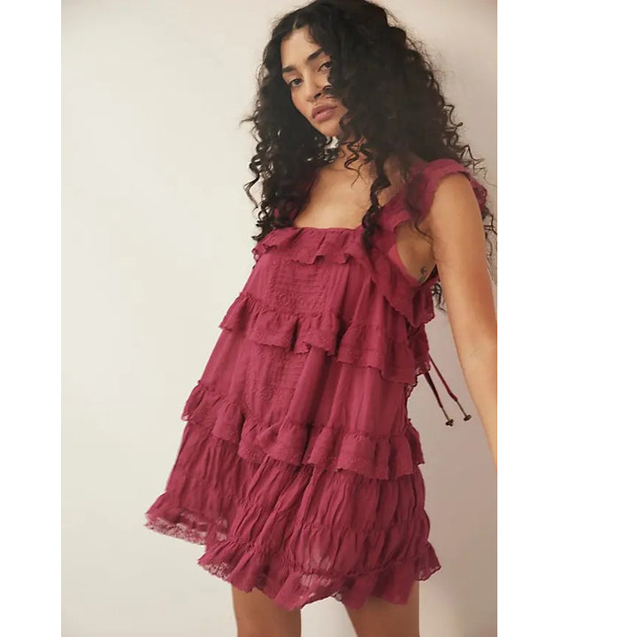 Intimately Free People Tiered And True Romper