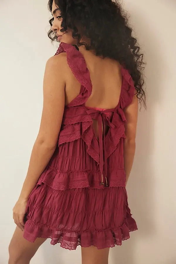 Intimately Free People Tiered And True Romper