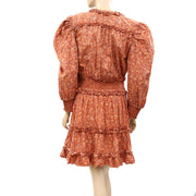 House of Harlow 1960 Wallis Rust Mini Dress