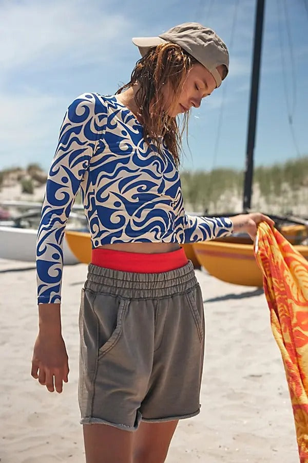 Free People FP Movement All Star Solid Shorts