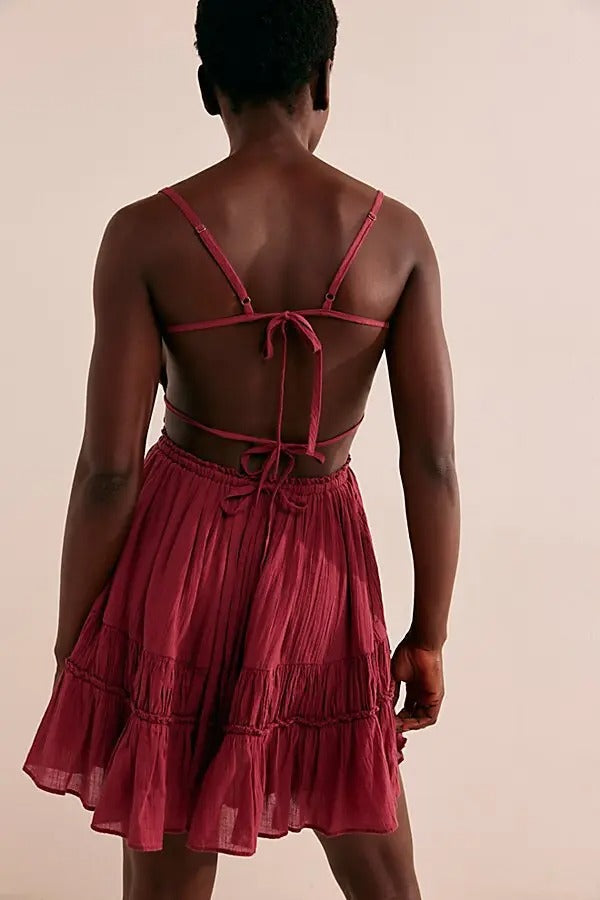 Free People Free -est Taking Sides Mini Dress